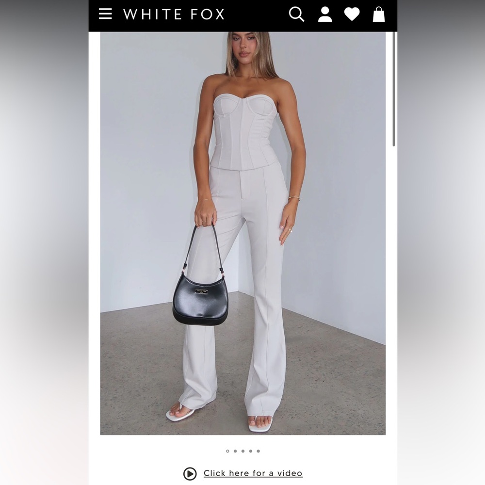 White Fox Next Chapter Bone Pants NWT XS